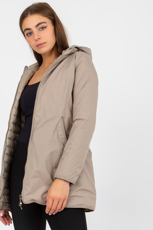 Tmavě béžová oboustranná přechodová...