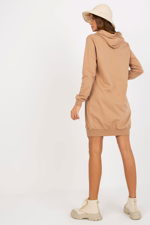 Základní Camel-Sweatshirtkleid mit...