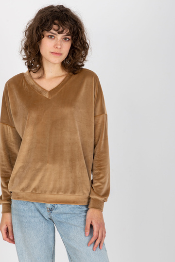 Velurová mikina Camel bez... 2