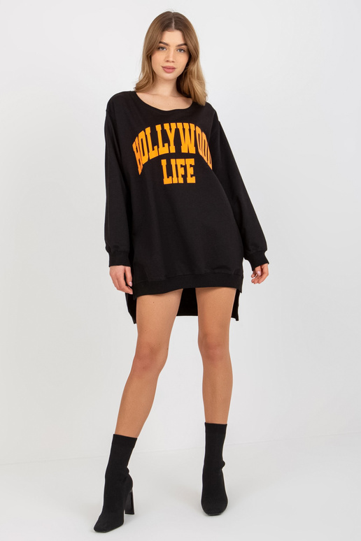 Bluza VI-BL-3102.01P ČERNÁ/ORANŽOVÁ