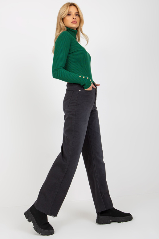 Kalhoty D70037M62291A3 TMAVĚ ŠEDÉ