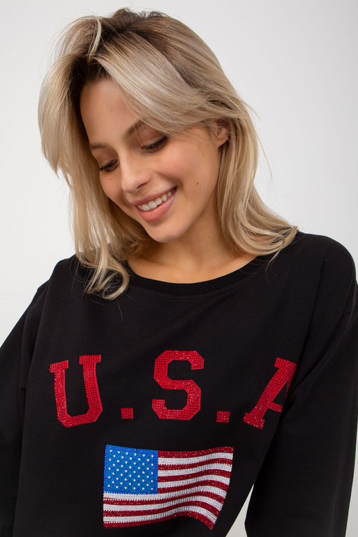 Bluza VI-BL-3192.23P ČERNÁ