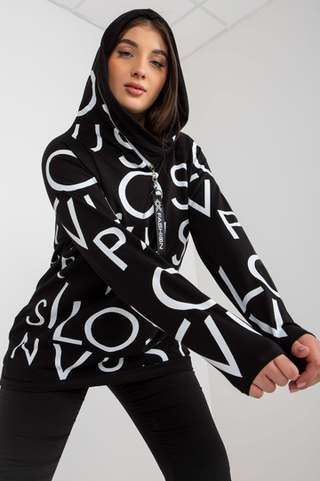 Černá dámská mikina velké... 2