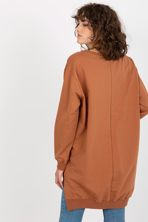 Bluza VI-BL-3102.01P L.HNĚDÁ/ORANŽ