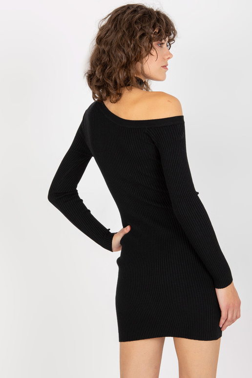 Mini šaty s černým proužkem