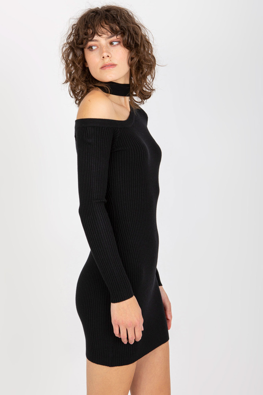 Mini šaty s černým proužkem