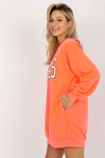 Fluo oranžová oversize...