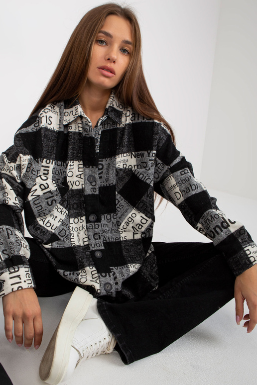 Košile-DN-KS-3990.95P-černobílá