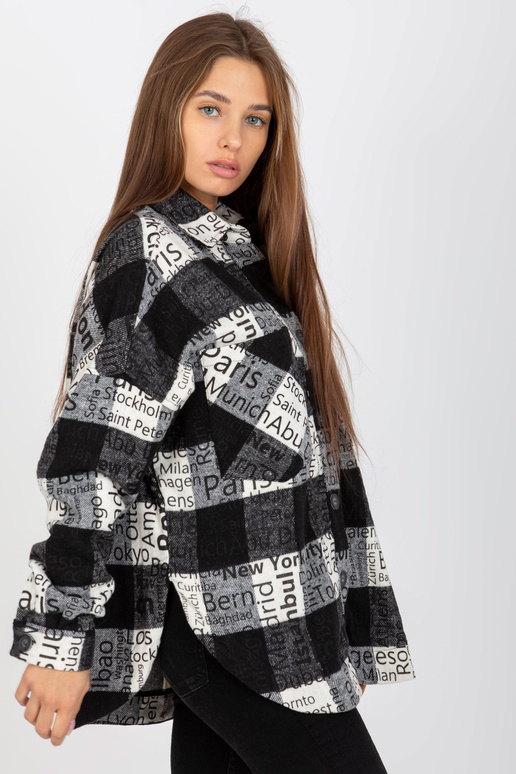 Košile-DN-KS-3990.95P-černobílá