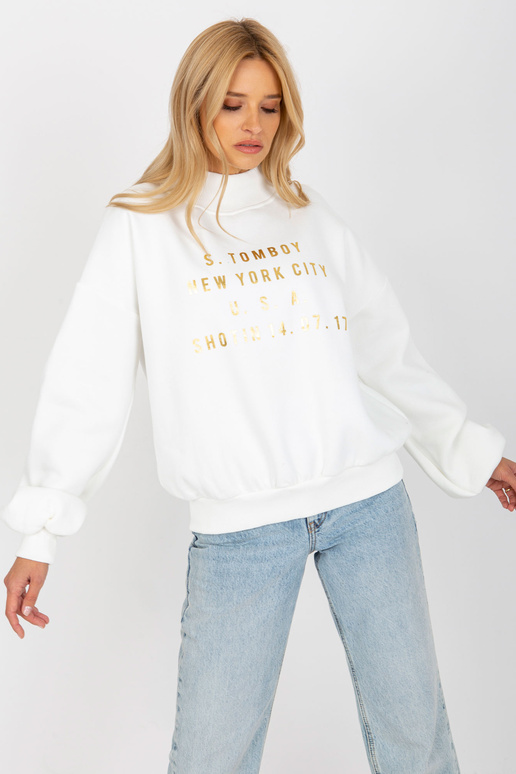 Dámská mikina Ecru Cotton s potiskem Dámská mikina Ecru Cotton s potiskem