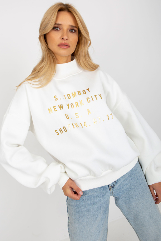 Dámská mikina Ecru Cotton s potiskem Dámská mikina Ecru Cotton s potiskem