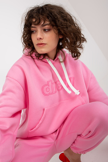 Růžová oversize dvoudílná...