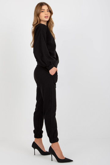 Černý ležérní set s mikinou... 2