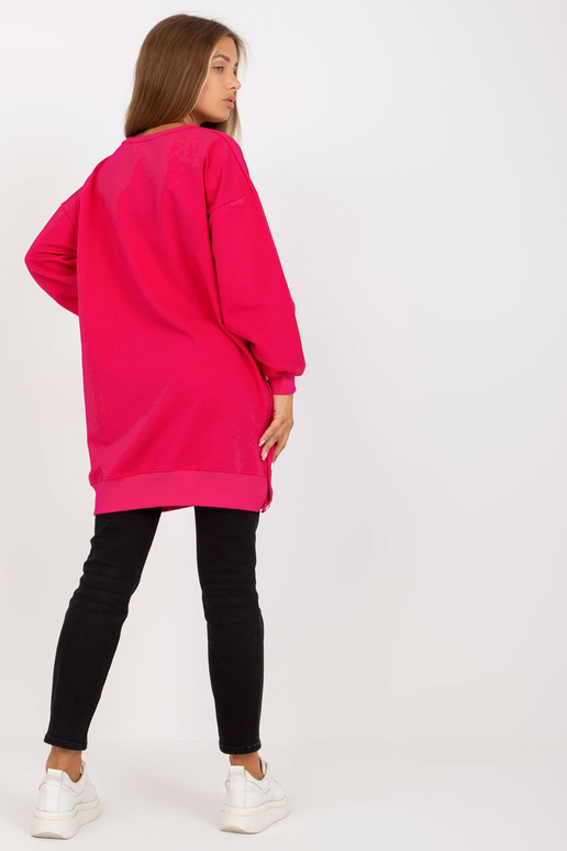 Fuchsiová tunika basic dlouhý rukáv... Fuchsiová tunika basic dlouhý rukáv...