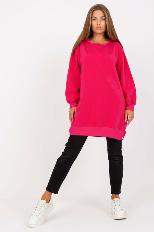 Fuchsiová tunika basic dlouhý rukáv... Fuchsiová tunika basic dlouhý rukáv...