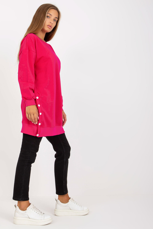 Fuchsiová tunika basic dlouhý rukáv... Fuchsiová tunika basic dlouhý rukáv...