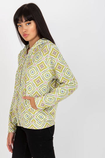 Světle zelená velurová...