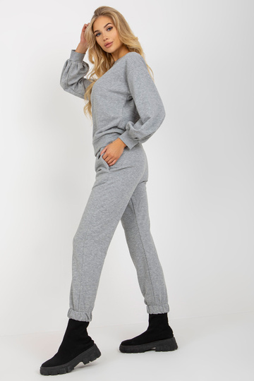 Šedý dvoudílný ležérní set...