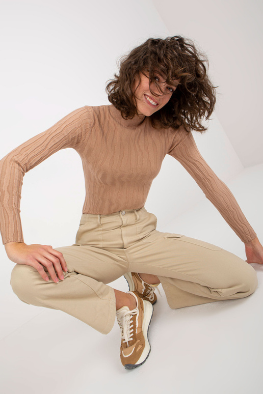 Dámský poloturtleneck vypasovaný...