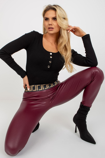 Vínové dámské zateplené... 2