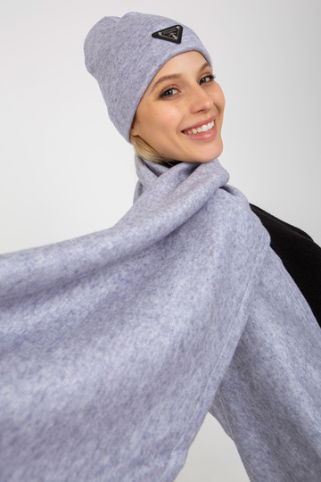 Světle fialový zimní set s... 2