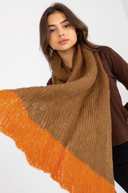 Velbloudí oranžová pletená dámská...