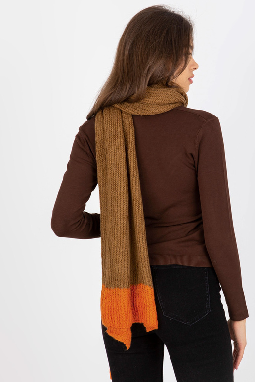 Velbloudí oranžová pletená dámská...