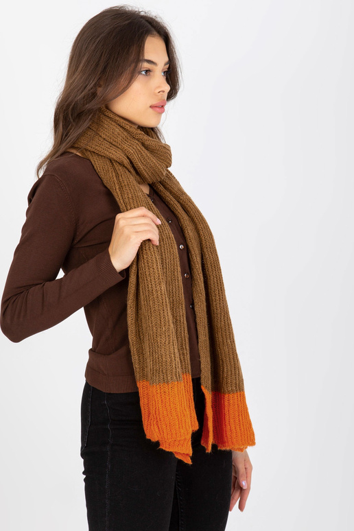 Velbloudí oranžová pletená dámská...