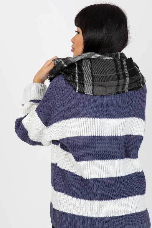 Komin AT-KM-1402.20 ČERNÁ/ŠEDÁ/BÍLÁ Komin AT-KM-1402.20 ČERNÁ/ŠEDÁ/BÍLÁ