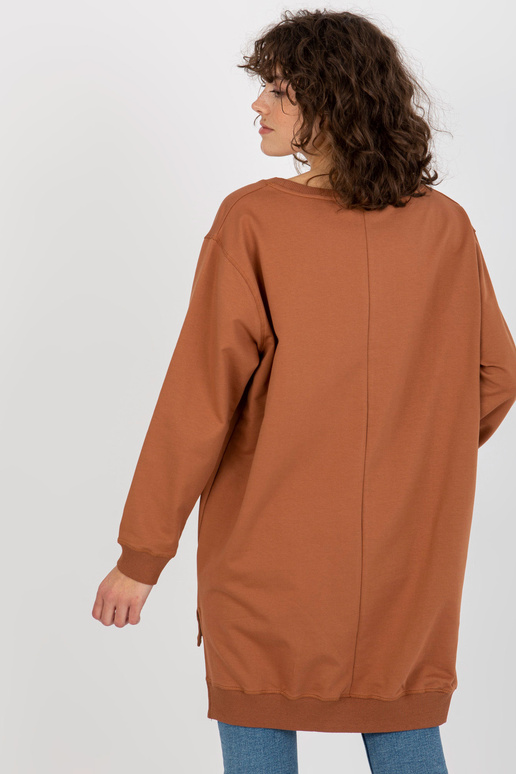 Bluza VI-BL-3102.01P L.HNĚDÁ/RŮŽ