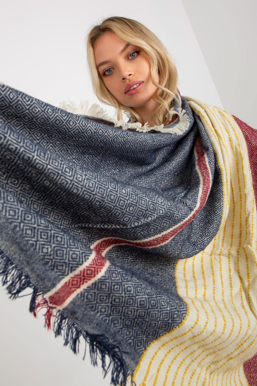 Námořnická modrá a červená dámská...