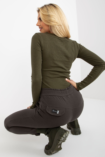 Khaki tepláky basic s... 2