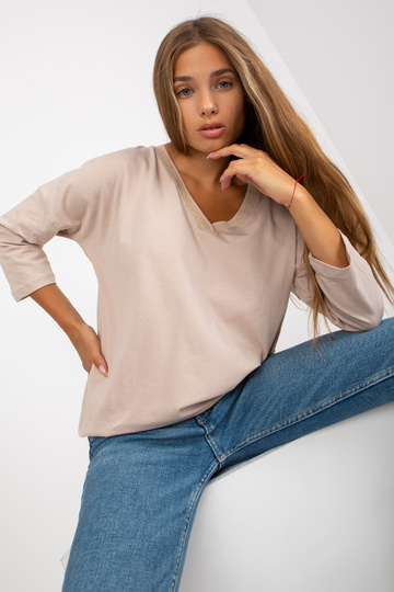 Béžová halenka pro... 2