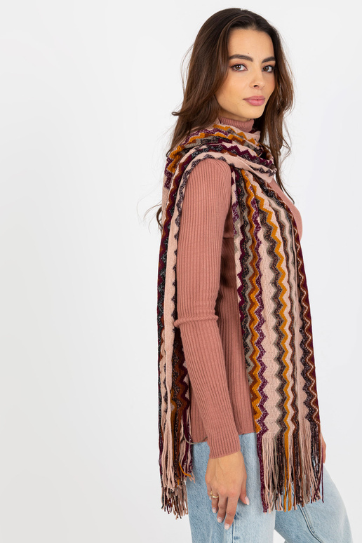 Šála-AT-SZ-2799.12X-tmavě růžová