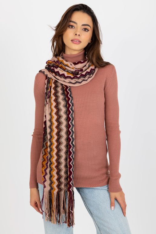 Šála-AT-SZ-2799.12X-tmavě růžová