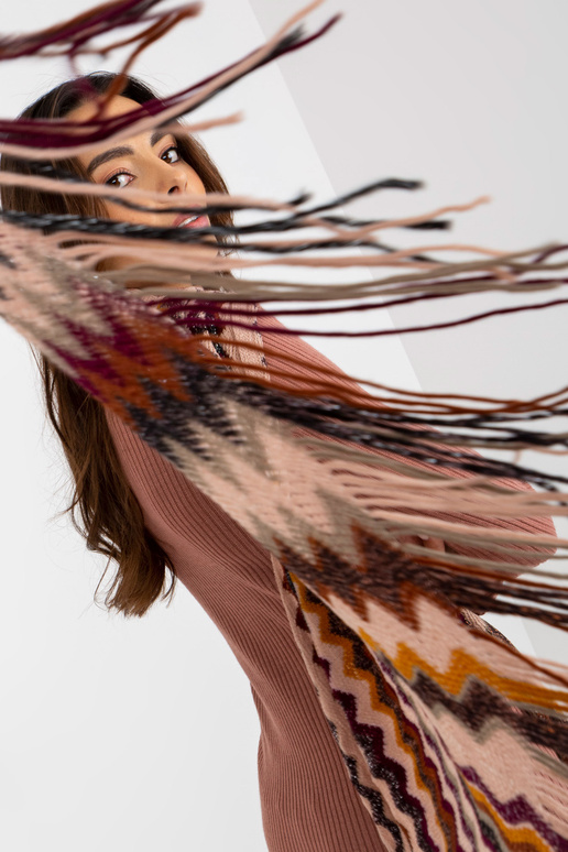 Šála-AT-SZ-2799.12X-tmavě růžová