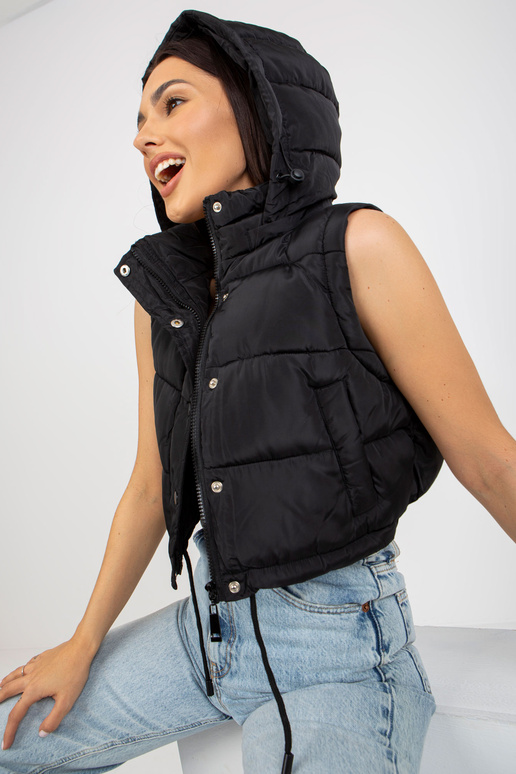 Schwarze Chickens Winterjacke 2v1 s...