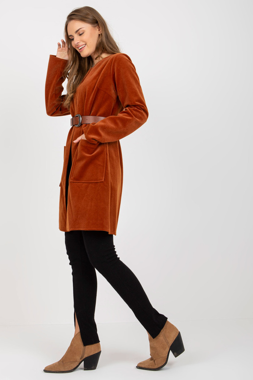 Světle hnědý elegantní přehoz na...