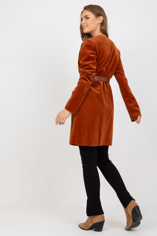 Světle hnědý elegantní přehoz na...