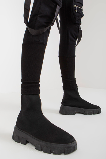 Černé dámské cargo tepláky... 2