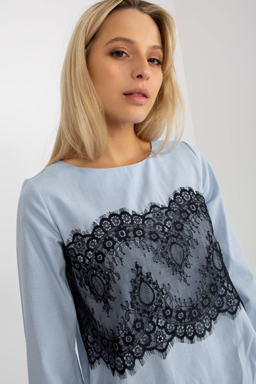 Světle modrá společenská...