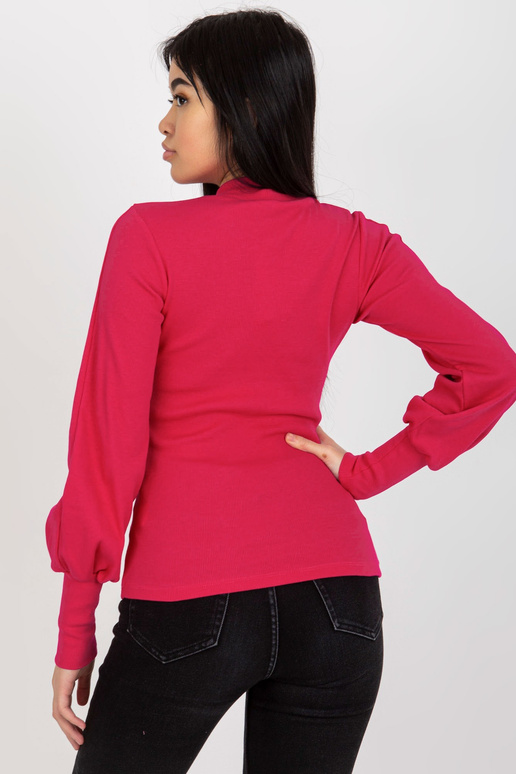 Bavlněná fuchsiová halenka se...