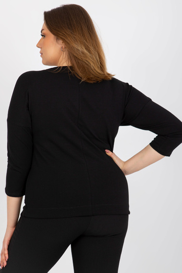 Černá dámská halenka s...