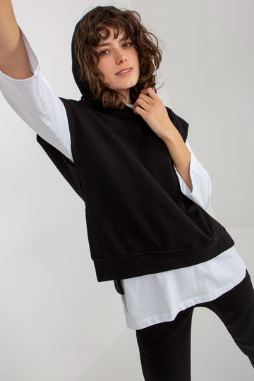 Černý třídílný ležérní set...