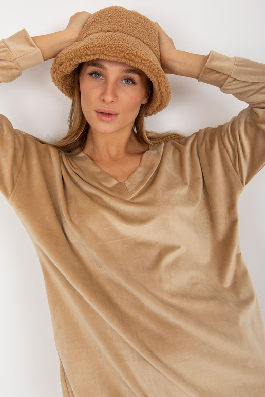 Tunika-RP-TU-8189.00X-beżowy Tunika-RP-TU-8189.00X-beżowy