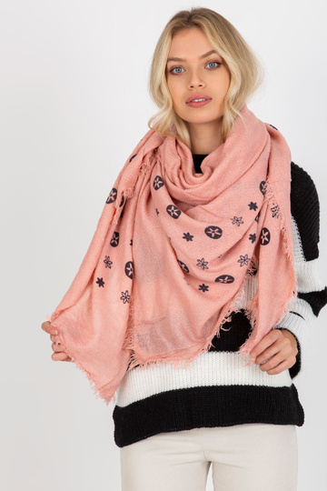 Brudnoróżowa damska chusta... 2