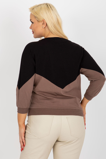 Černohnědá základní halenka... 2