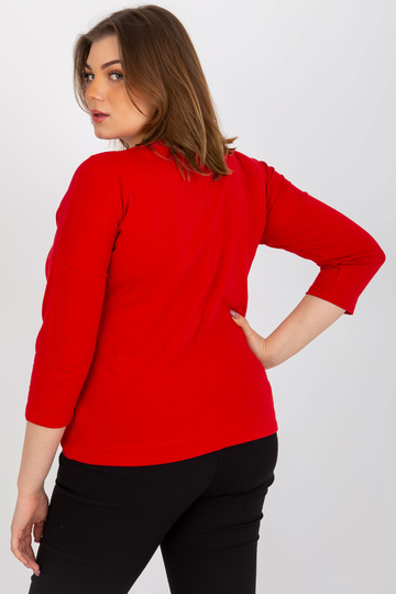 Červená halenka velikosti... 2