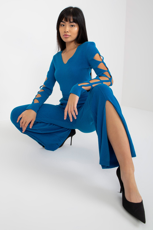 Spodnie VI-SP-20271.97 TMAVĚ MODRÁ