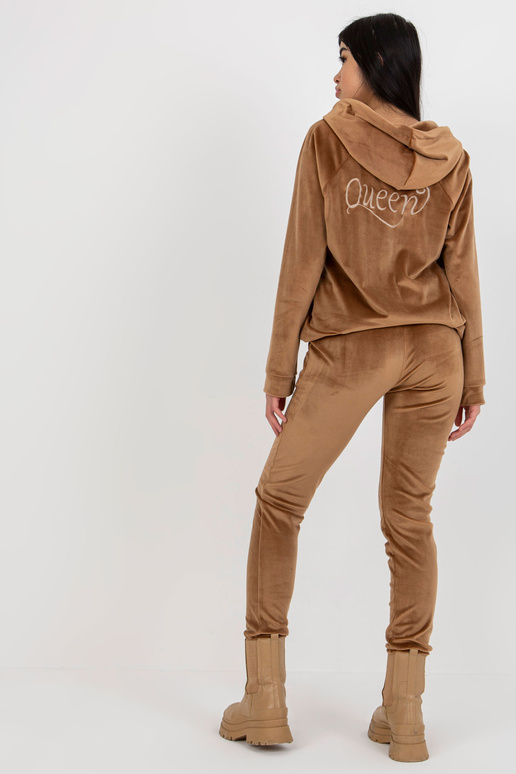 Velurový dámský set Camel s kardigany Velurový dámský set Camel s kardigany